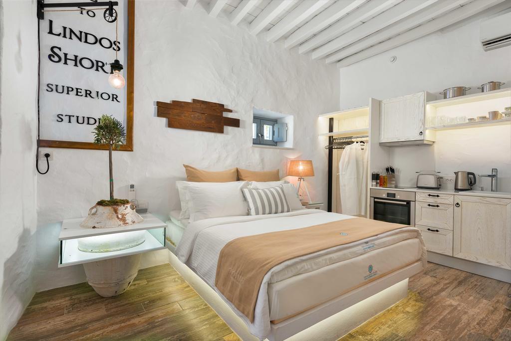 Lindos Shore Superior Studio (Adults Only) Exterior foto